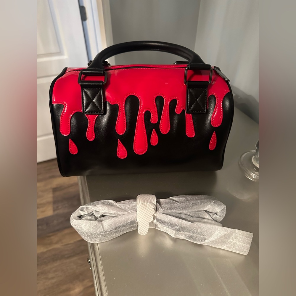 Foxblood Blood Drip HandBag-New